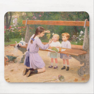 Grape tasting mouse mat