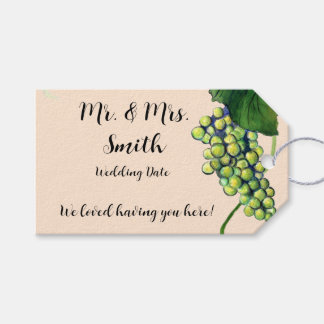 Grape Themed Customisable Gift Tag