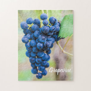 Grape Vine for wine and grapevine winegrower gift Jigsaw Puzzle