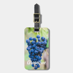 Grape Vine for wine and grapevine winegrower gift  Luggage Tag