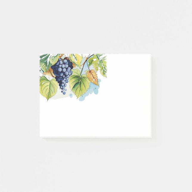 Grape Vine Post-it Notes (Front)