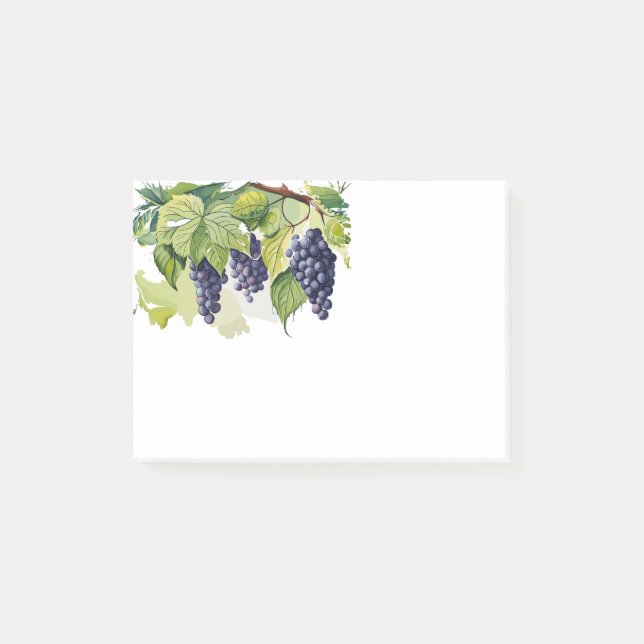 Grape Vine Post-it Notes (Front)