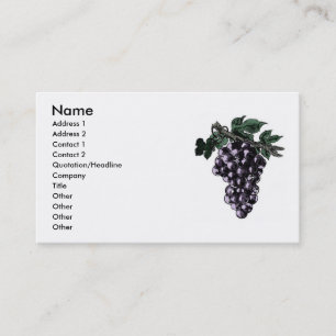Grape Vines Business Card