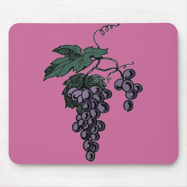 Grape Vines Mouse Pad (Front)