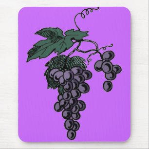 Grape Vines Mouse Pad