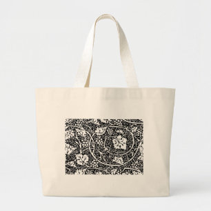 Grape Wallpaper Art Print Vine Graphic Large Tote Bag