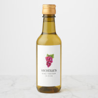 Grape Wine Tasting Wine Label