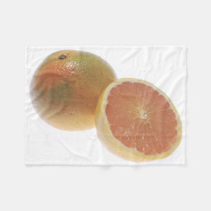 Grapefruit Fleece Blanket