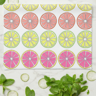 Grapefruit Lemon Lime Orange Citrus Fruit Towel