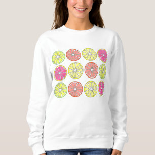 Grapefruit Lemon Lime Orange Citrus Sweatshirt