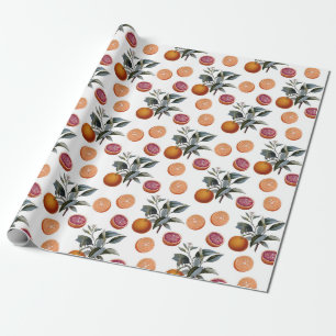 Grapefruit/Orange Wrapping Paper