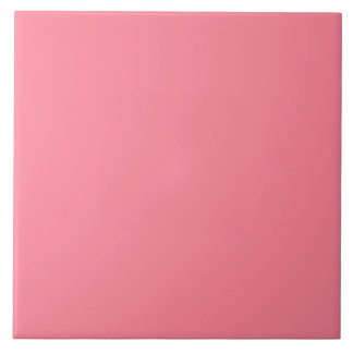 Grapefruit Pink Ceramic Tile. Tile