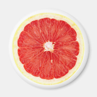 Grapefruit slice magnet