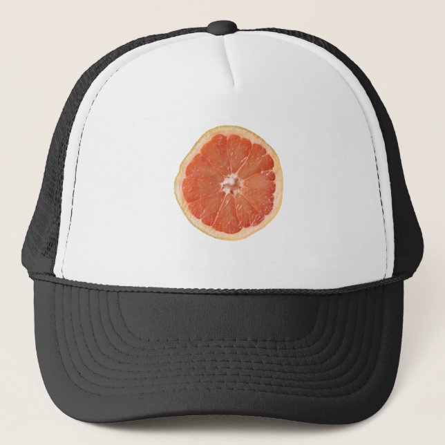 Grapefruit Slice Trucker Hat (Front)