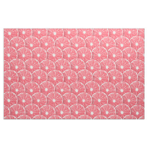 Grapefruit slices fabric
