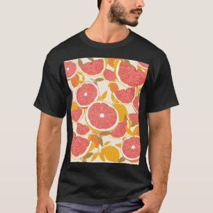 Grapefruit Slices with Leaves T-Shirt