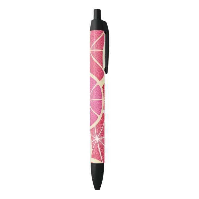 Grapefruit vintage background black ink pen (Bottom (Vertical))