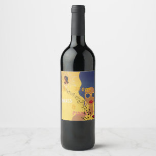 Grapejuice inspired wine label