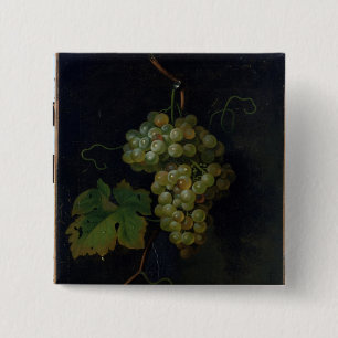 Grapes 15 Cm Square Badge