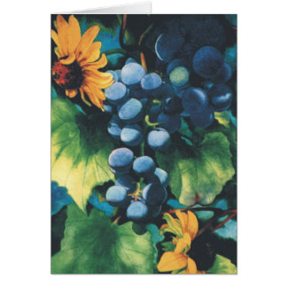 Grapes and Black-Eyed Susans