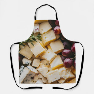 Grapes and cheese apron
