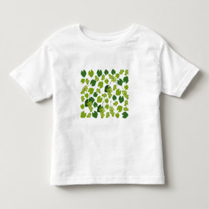 Grapes and Grape Leaves Pattern  Toddler T-Shirt