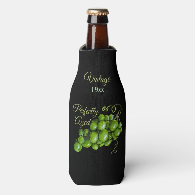 Grapes Bottle Cooler (Bottle Front)