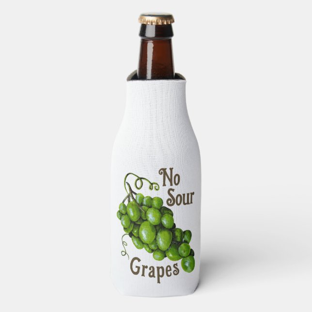 Grapes Bottle Cooler (Bottle Front)