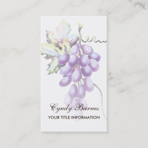 Grapes Business Card