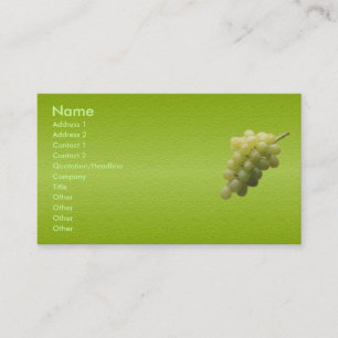 Grapes Business Card