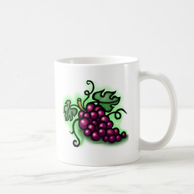 Grapes Coffee Mug (Right)