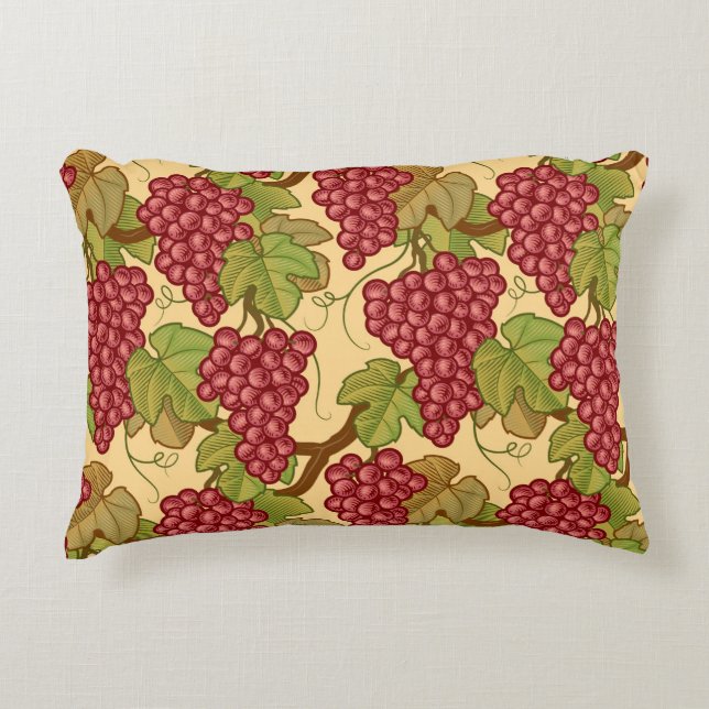 Grapes Decorative Cushion (Front)