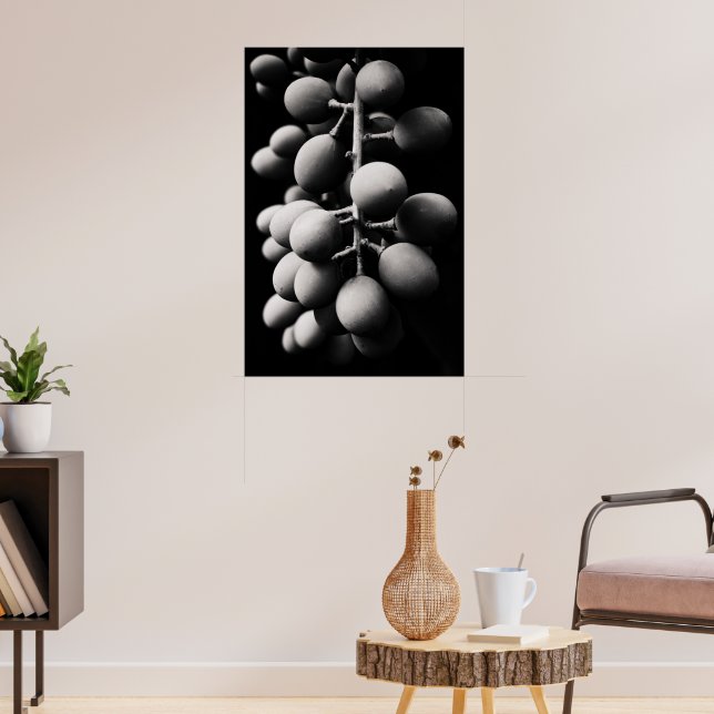 grapes for a sour day poster (Living Room 3)