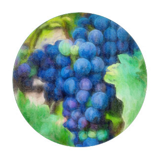 Grapes for Wine Cutting Board