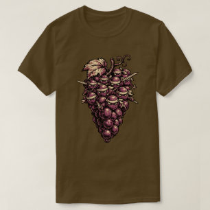 Grapes Gang — Funny Fruit Ninja Squad Vintage  T-Shirt