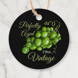 Grapes Gift Favour Tags