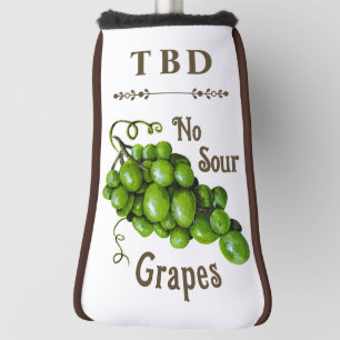 Grapes Golf Head Putter Cover
