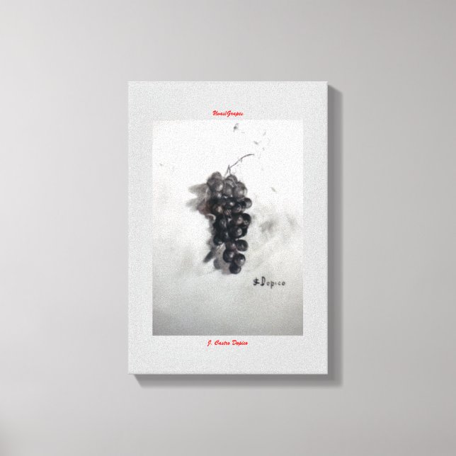 Grapes/Grapes Canvas Print (Front)