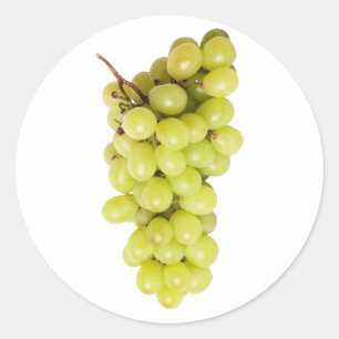 grapes grapes classic round sticker