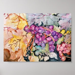 Grapes I Poster