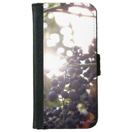 Grapes in Nature iPhone 6 Wallet Case