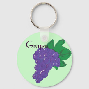 Grapes Keychain