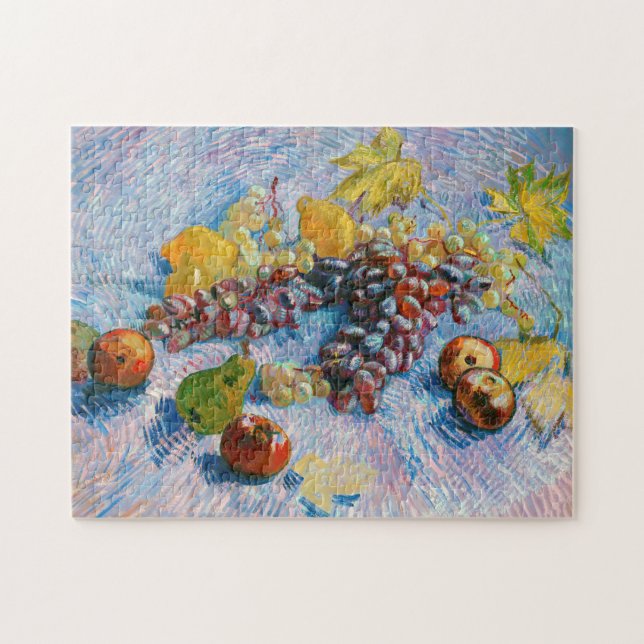 Grapes, Lemons, Pears, and Apples, Van Gogh Jigsaw Puzzle (Horizontal)