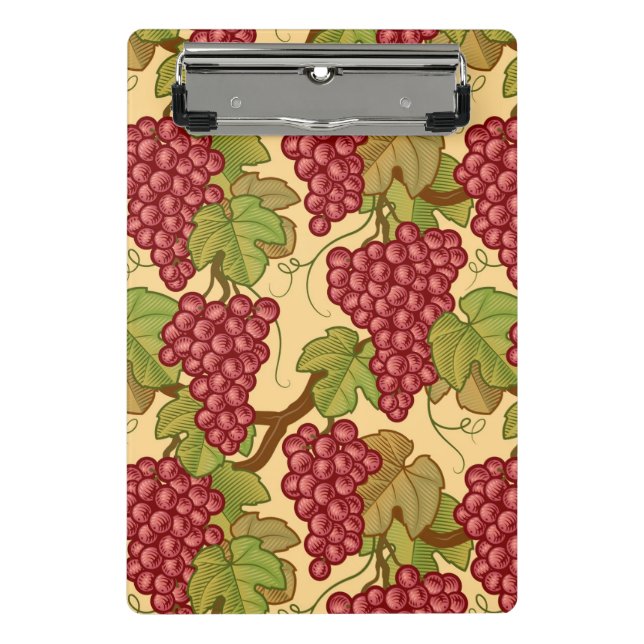 Grapes Mini Clipboard (Front)