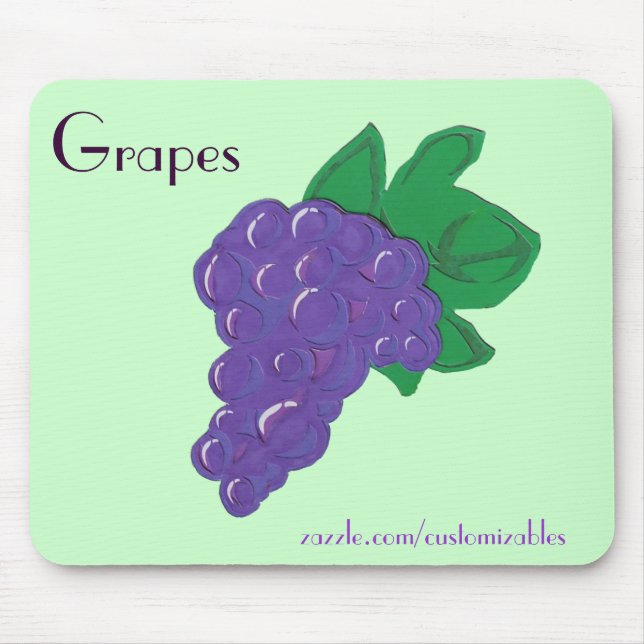 Grapes Mousepad (Front)