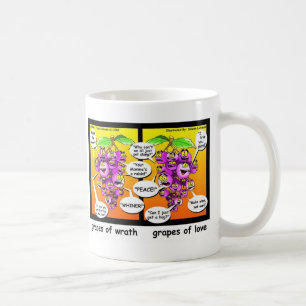 Grapes Of Wrath, Love, & War Funny Gifts & Tees Coffee Mug