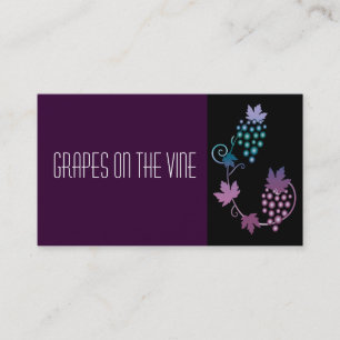 Grapes on a Vine Business Card