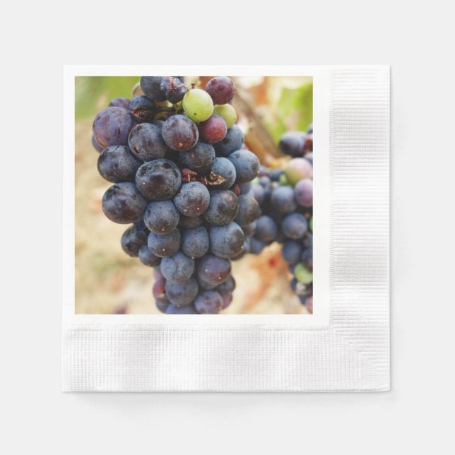 Grapes On A Vine Napkin (Front)