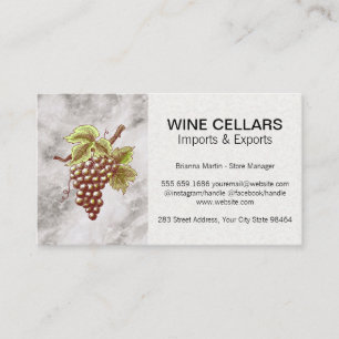 Grapes on the Vine Appointment Card