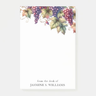 Grapes on the Vine From The Desk Of Post-it Notes